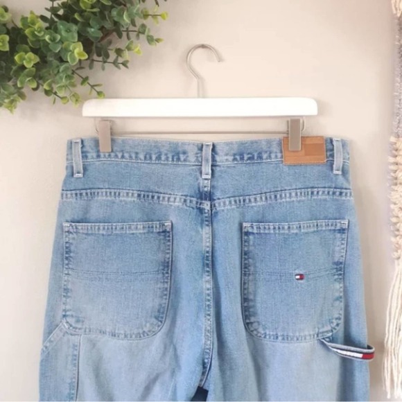Vintage Y2K/2000s Tommy Hilfiger Carpenter Jeans Women's size 12 - Picture 4 of 7